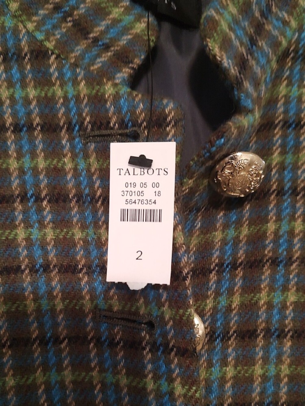 Talbots Plaid Jacket - Picture 14 of 14